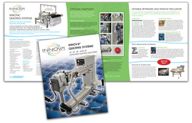 INNOVA Quilting Systems 6 page brochure